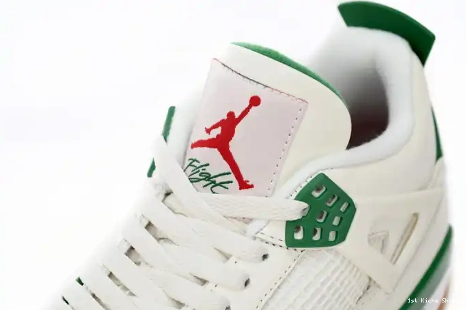 1st Kicks 4 Retro SB Jordan Green DR5415-103 Pine 0524